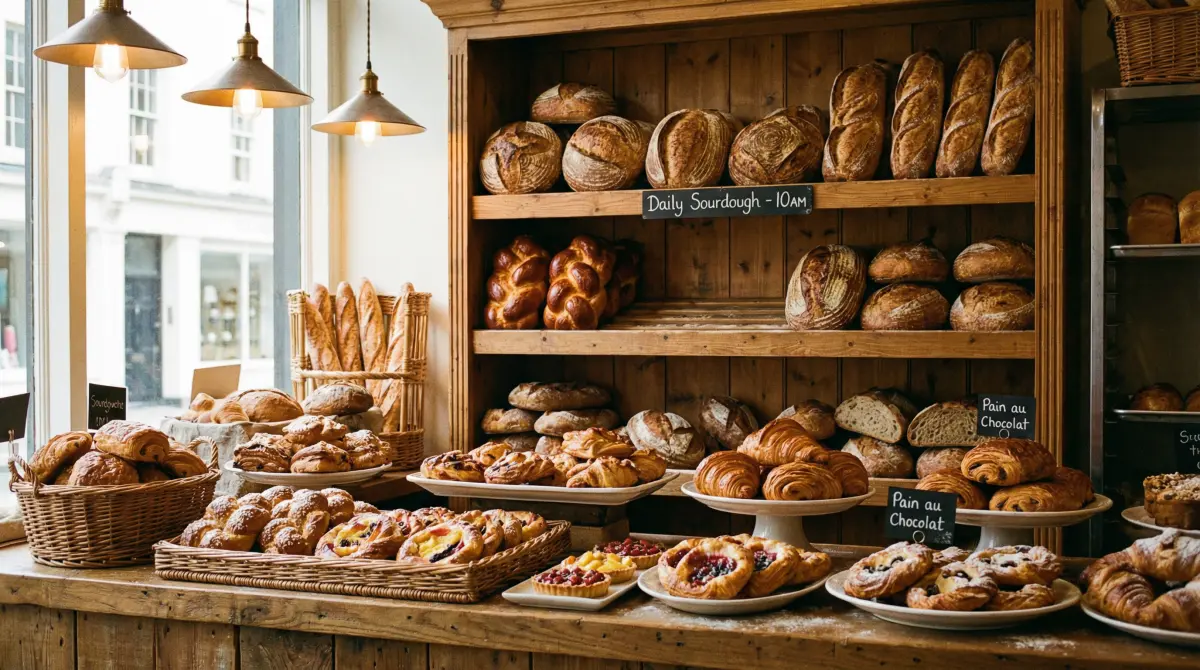 社区精选 - 烘焙主题插画