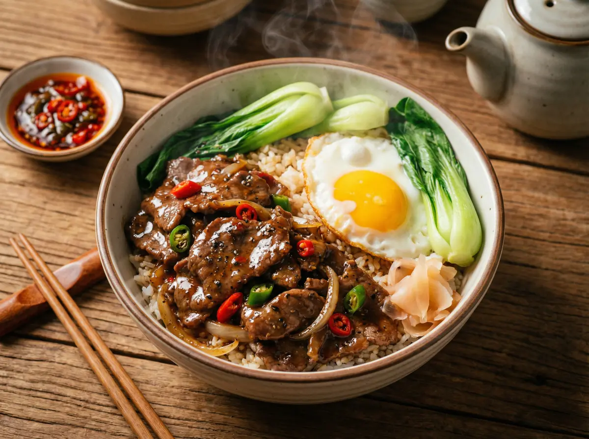 黑椒盖饭 - 黑料 独家食谱合集